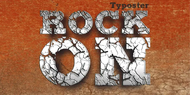 ROCK-ON font