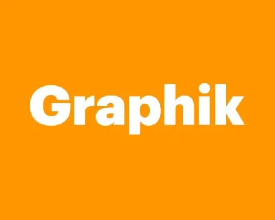 Graphik Family font