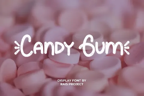 Candy Gum font