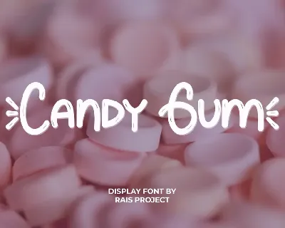 Candy Gum font
