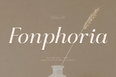 Fonphoria font