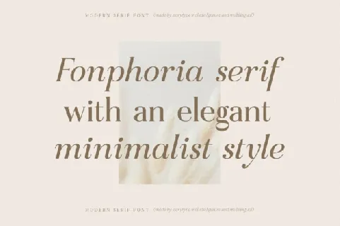 Fonphoria font