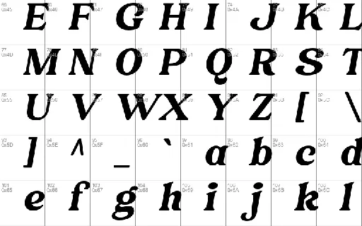 Heigan font