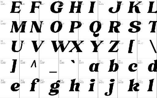 Heigan font