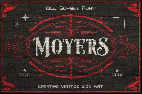 Moyers font