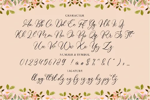 Olieskara font