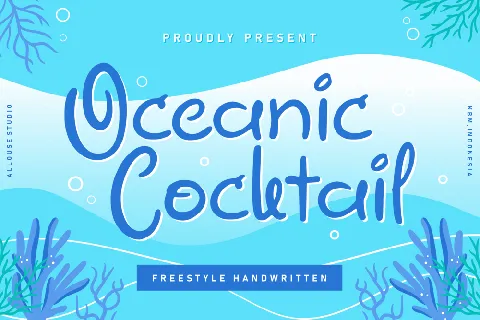 Oceanic Cocktail Demo font