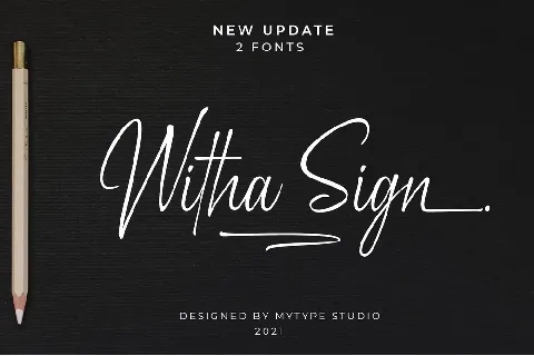 Witha Sign II font