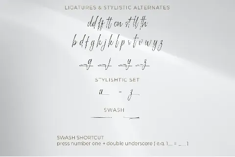 Witha Sign II font