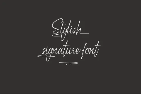 Witha Sign II font