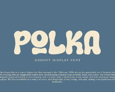 Polka font