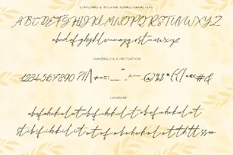 England Handwritten font