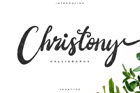 Christony font