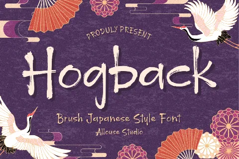 Hogback Demo Version font