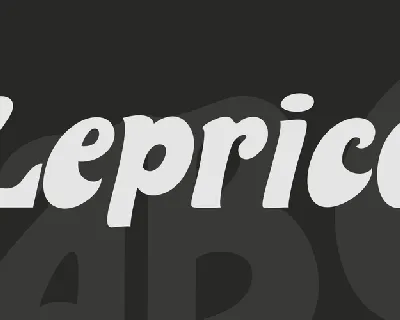 Leprico font