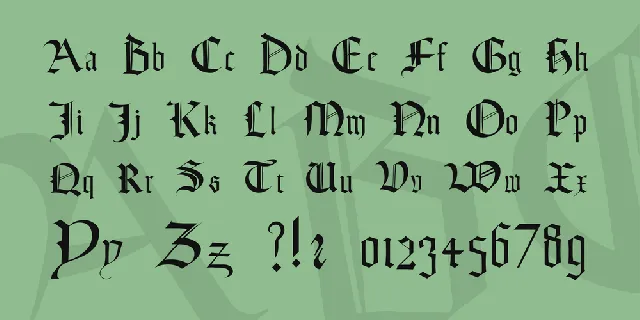 Textura font