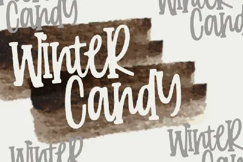 Candy Clauseis Handlettering font