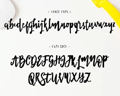 Brush Script – Scriblle font