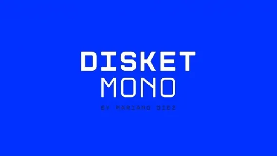 Disket Mono Typeface font