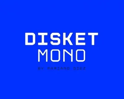 Disket Mono Typeface font