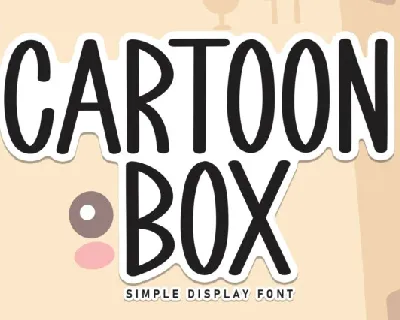 Cartoon Box font
