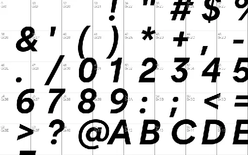 Protofo font