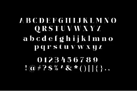 Neutral Black font