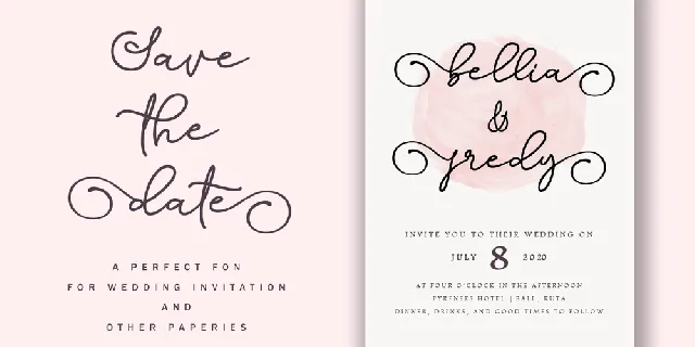 Dinila Script font