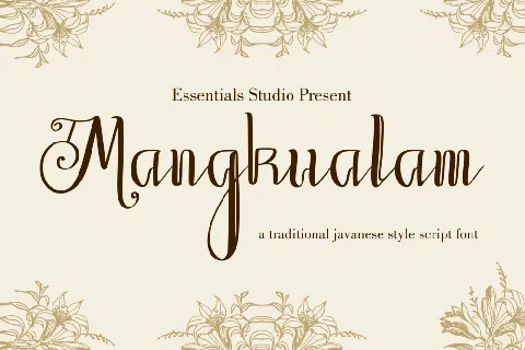 Mangkualam font