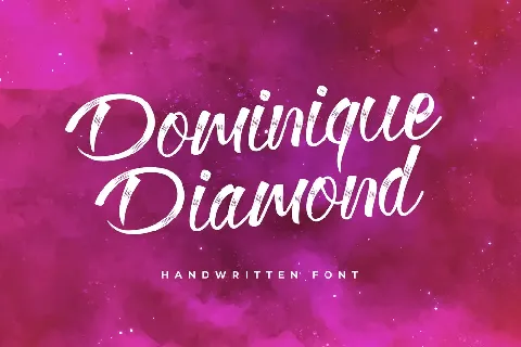 Dominique Diamond font