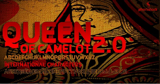 Queen of Camelot 2.0 font