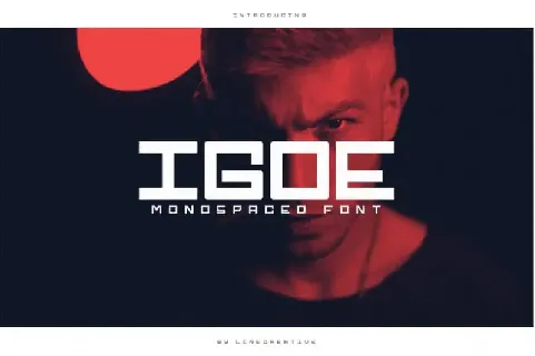 Igoe Display font