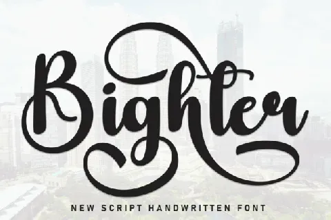 Bighter font