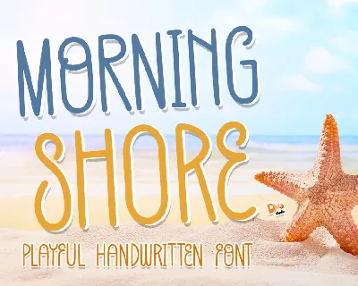 Morning Shore font