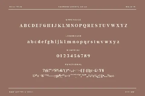 Keynord font