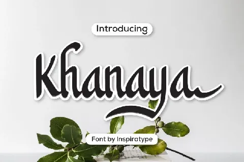 Khanaya font