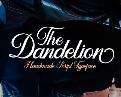 Dandelion Script Free font