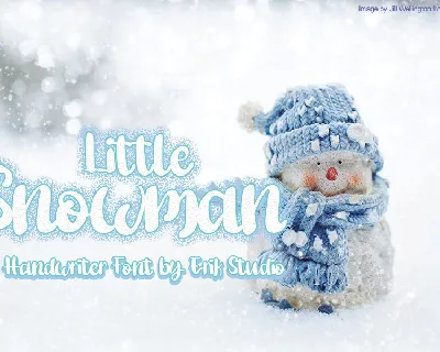 Little Snowman font