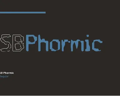 SB Phormic font