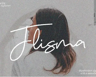 Flisma Signature font