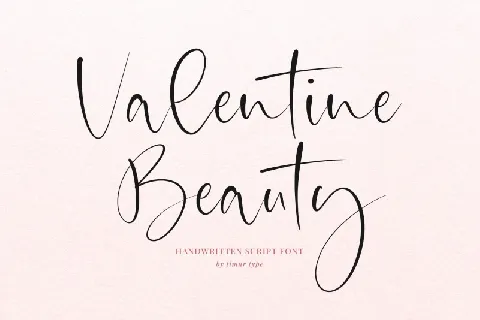 Valentine Beauty font