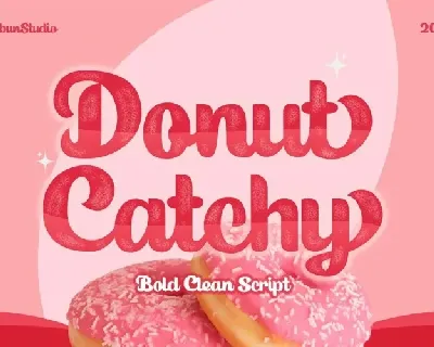 Donut Catchy font