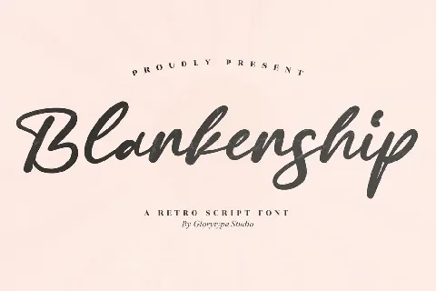 Blankenship font