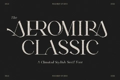 Aeromira Classic font