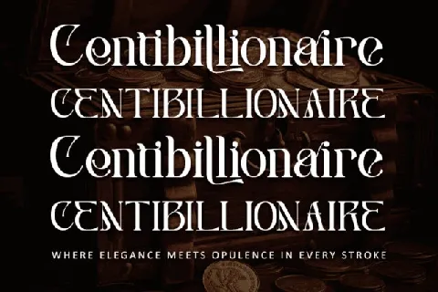 Centibillionaire font