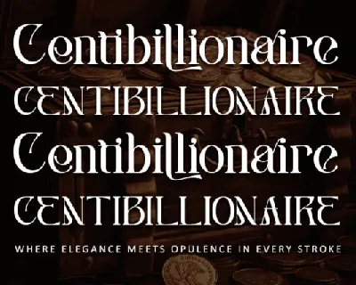 Centibillionaire font