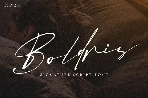 Boldris font