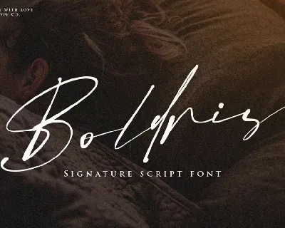 Boldris font