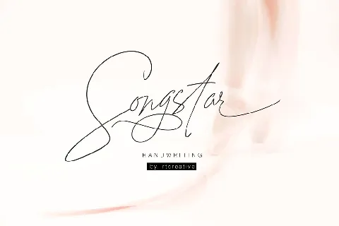 Songstar Signature Free font