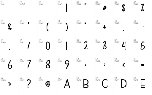 Hotabe font